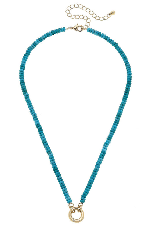Turquoise Beaded Necklace