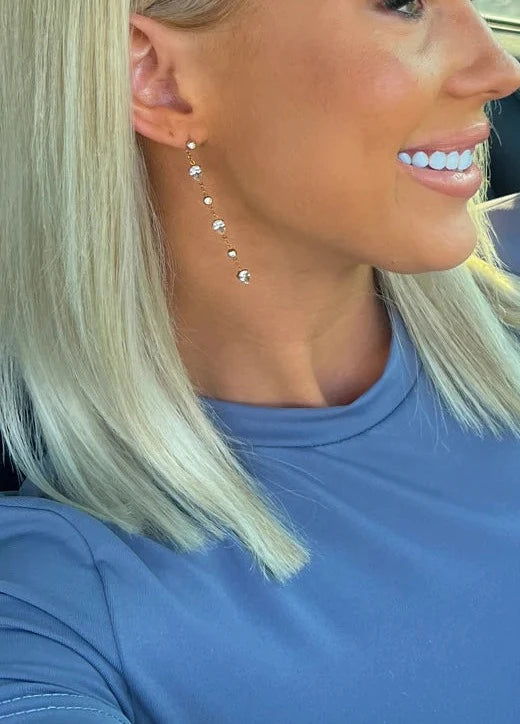 Sparkle Line Earrings