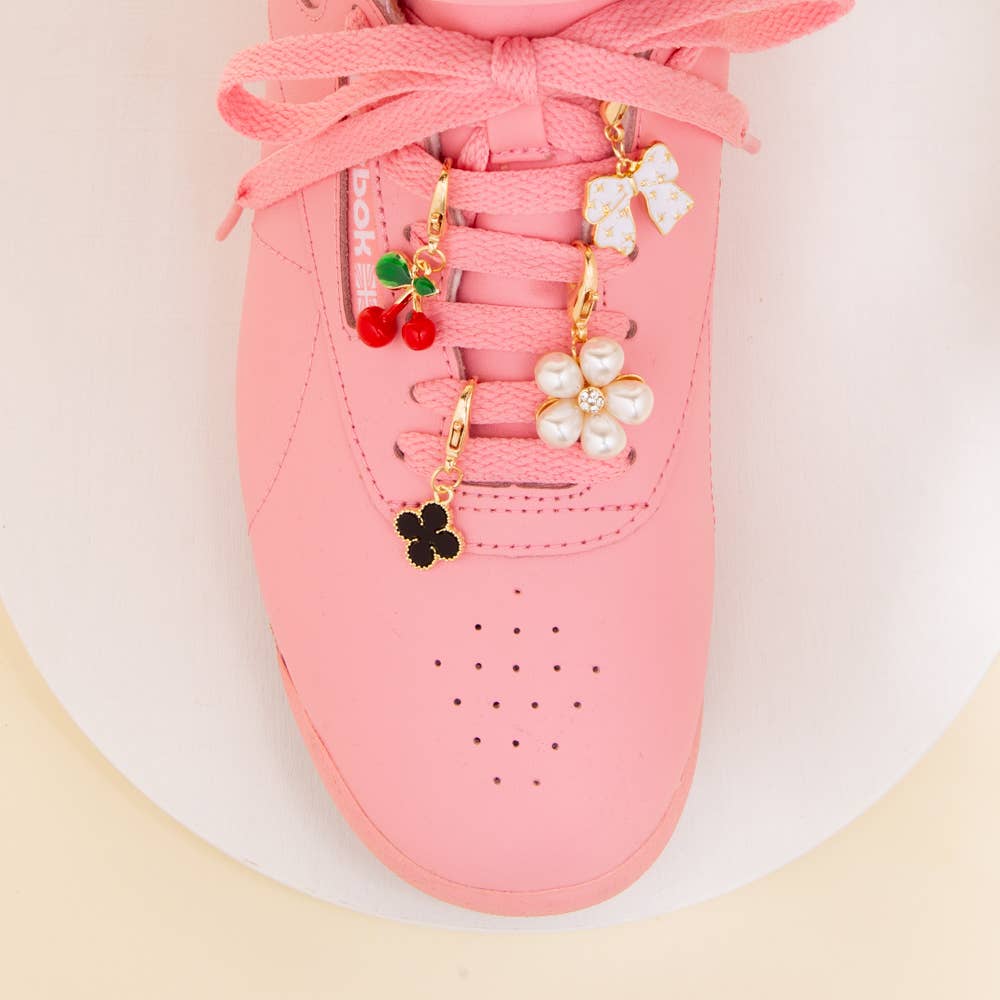 Shoe Charm Set Cherry