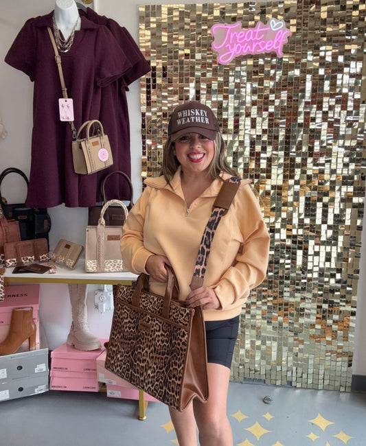 The All In Tote Leopard