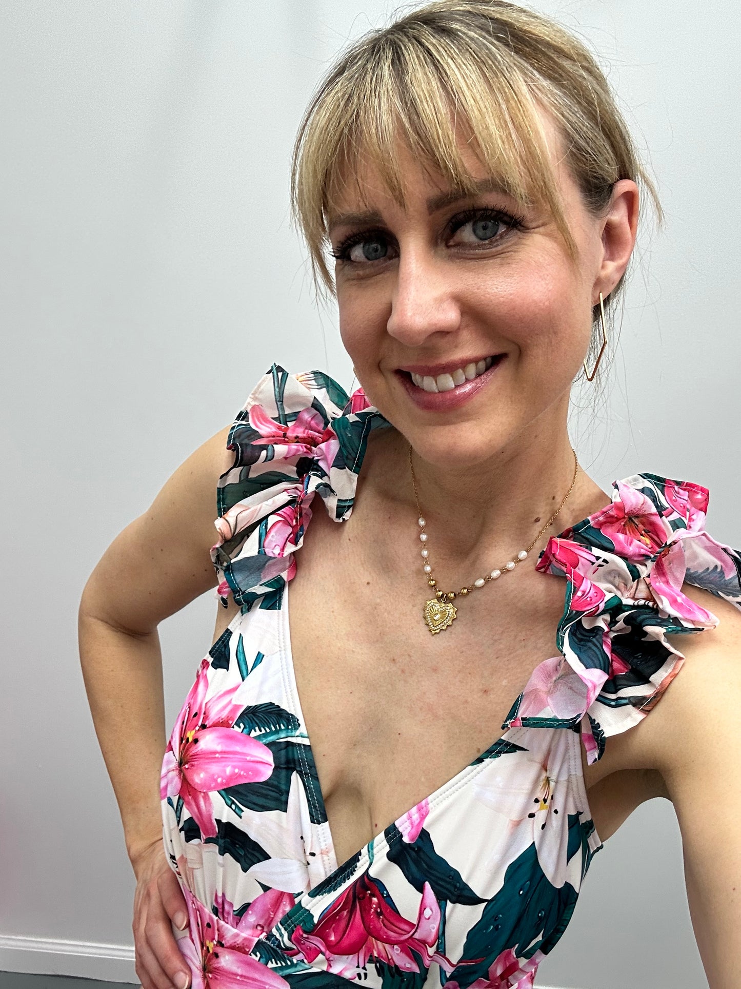 Swim Set Floral Romance