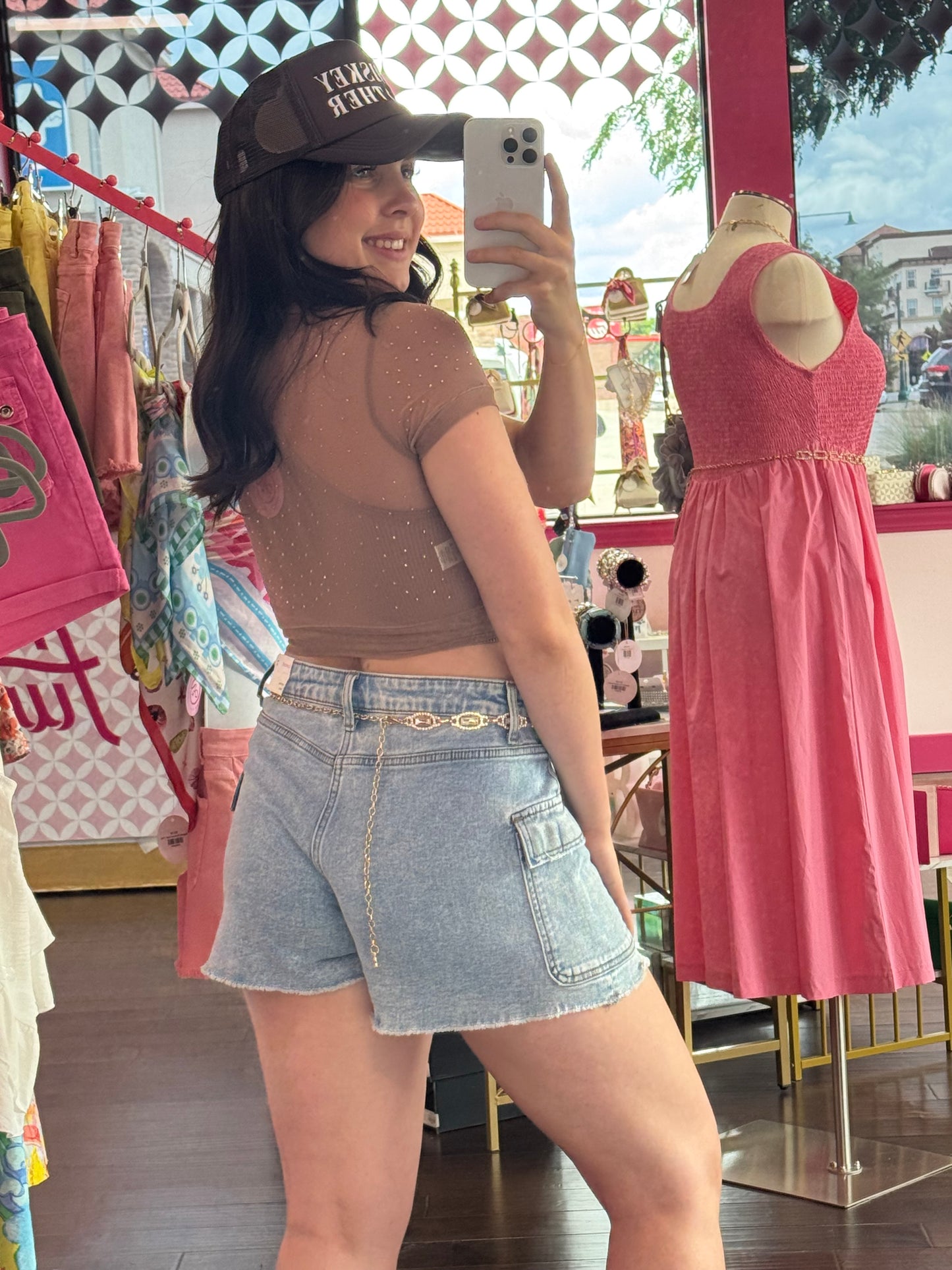 After Sunset Mesh Top