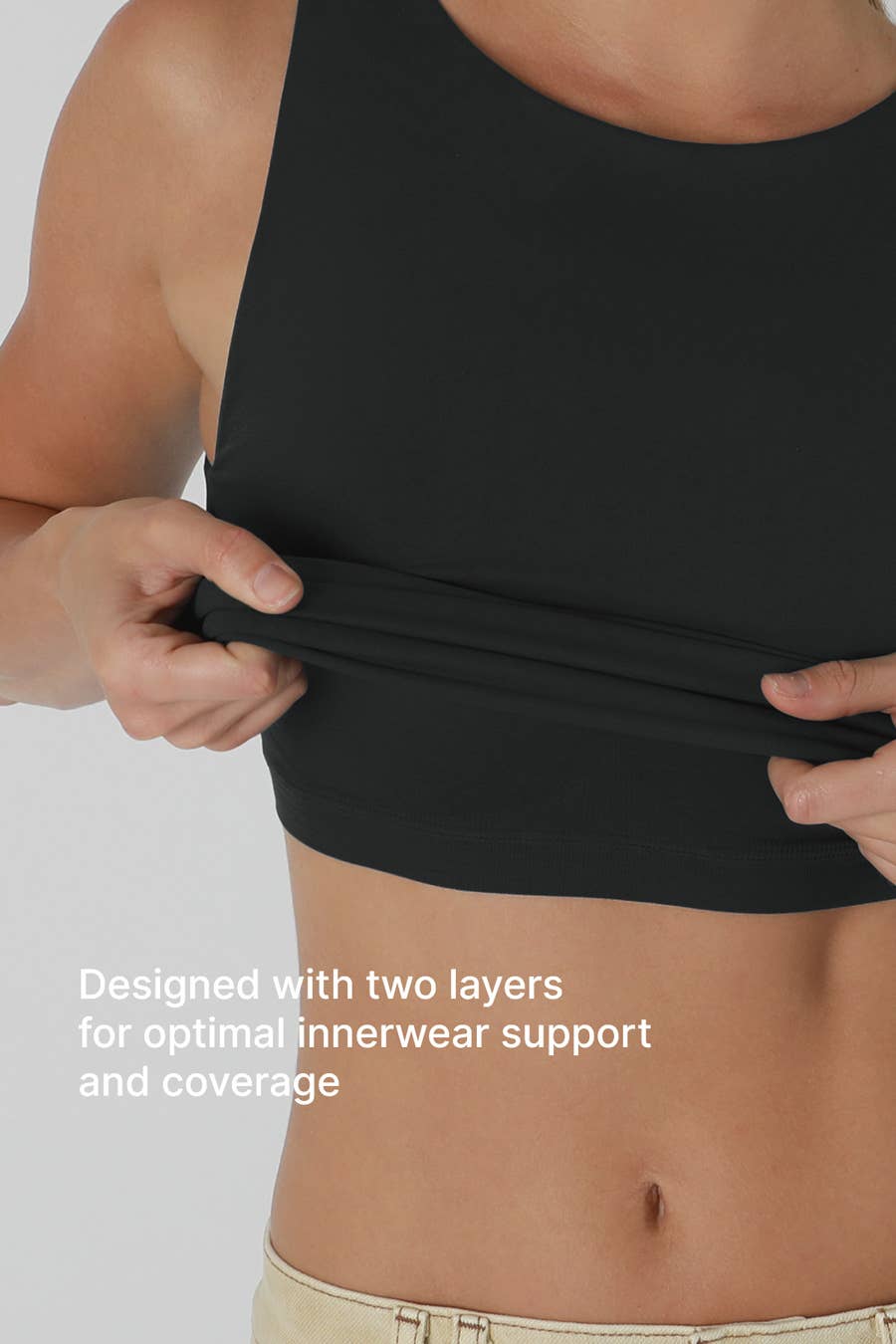 Boat Neck Tank Green