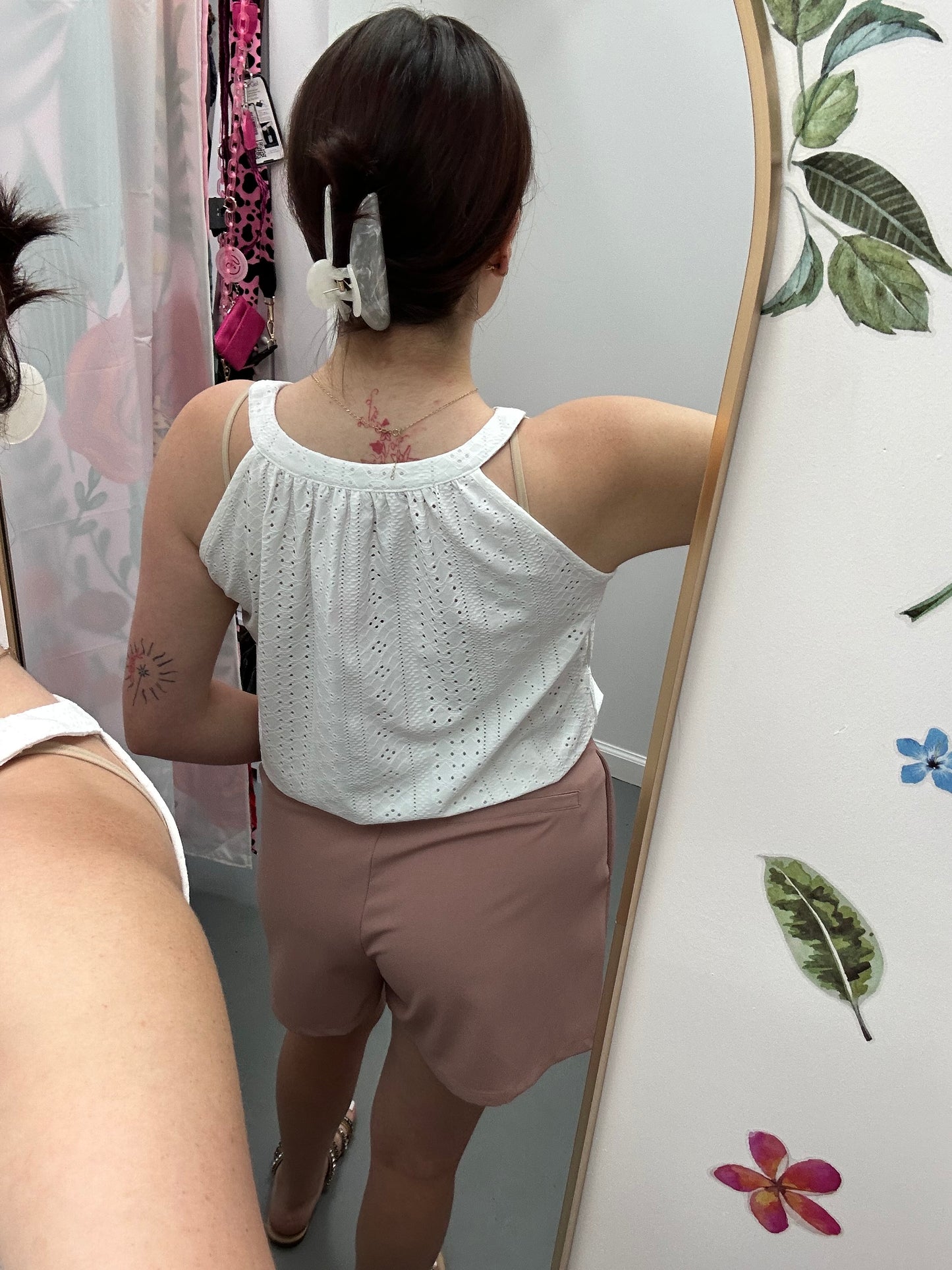 Flowy Scoop Line Tank