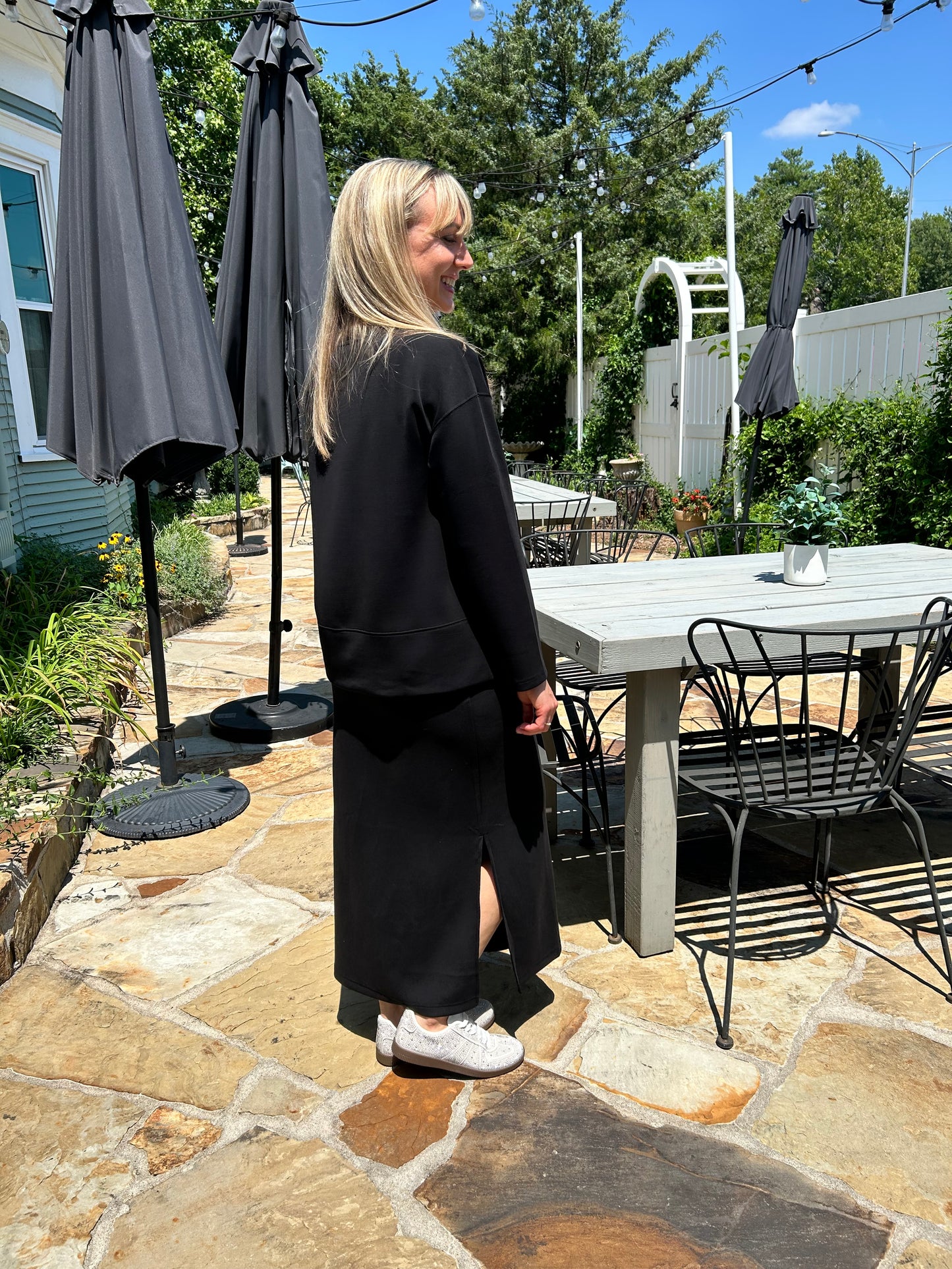 Luxe Sweatshirt Black