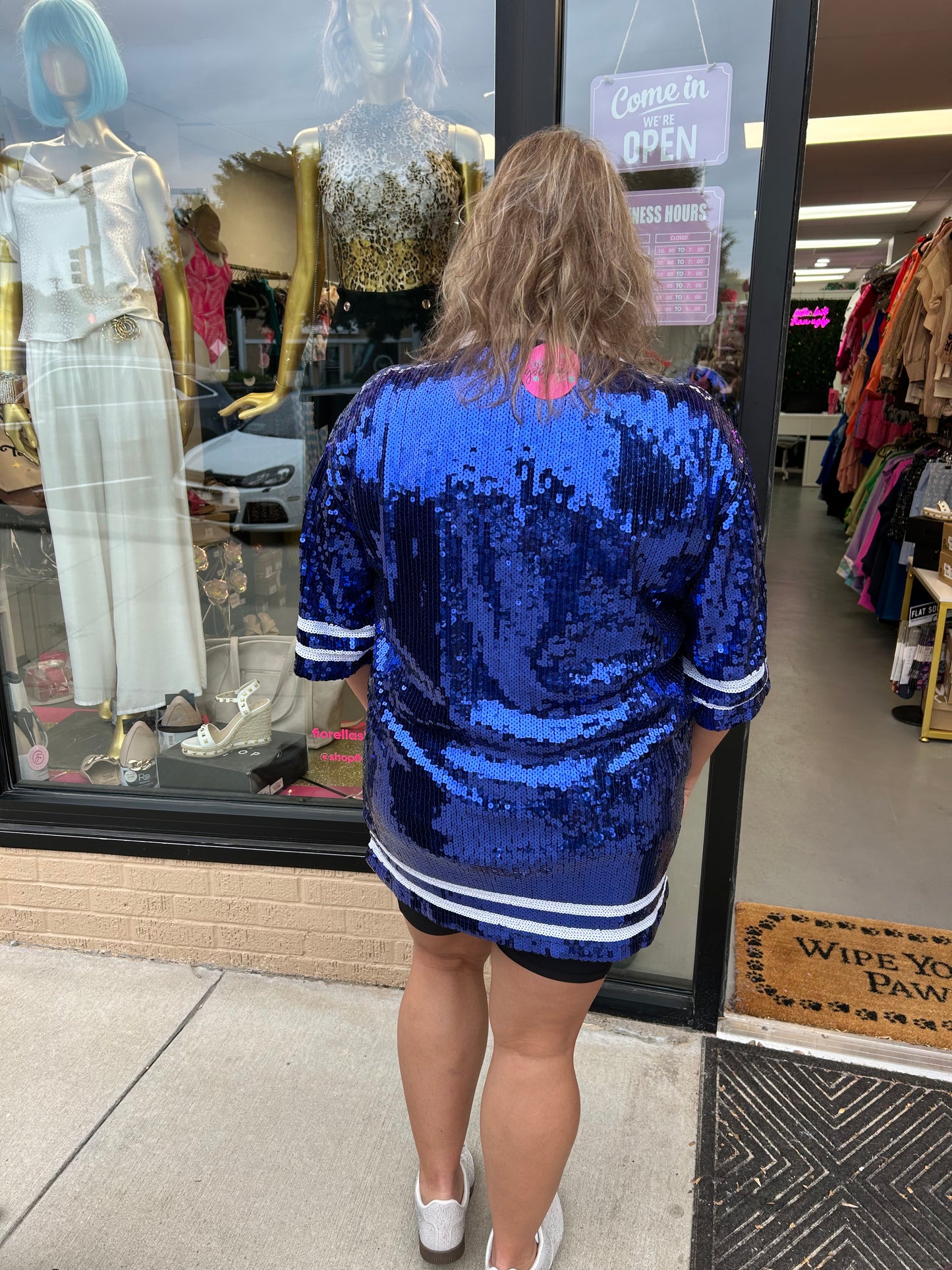 MLB Royals Sequin Dress Style 1