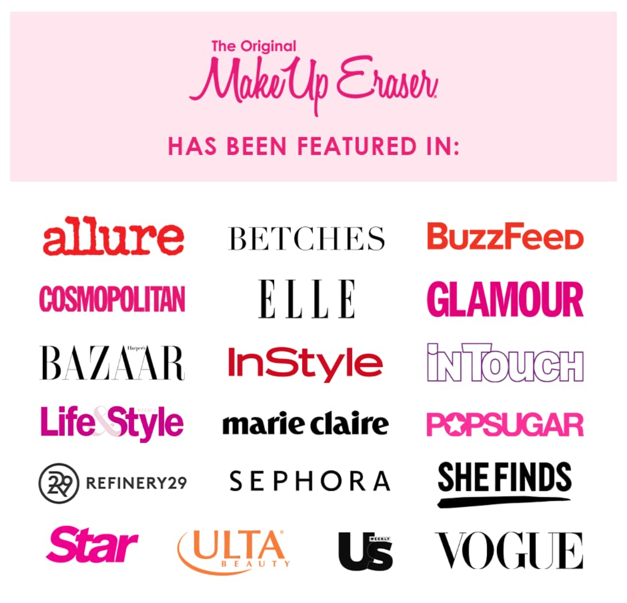 Camo Print MakeUp Eraser