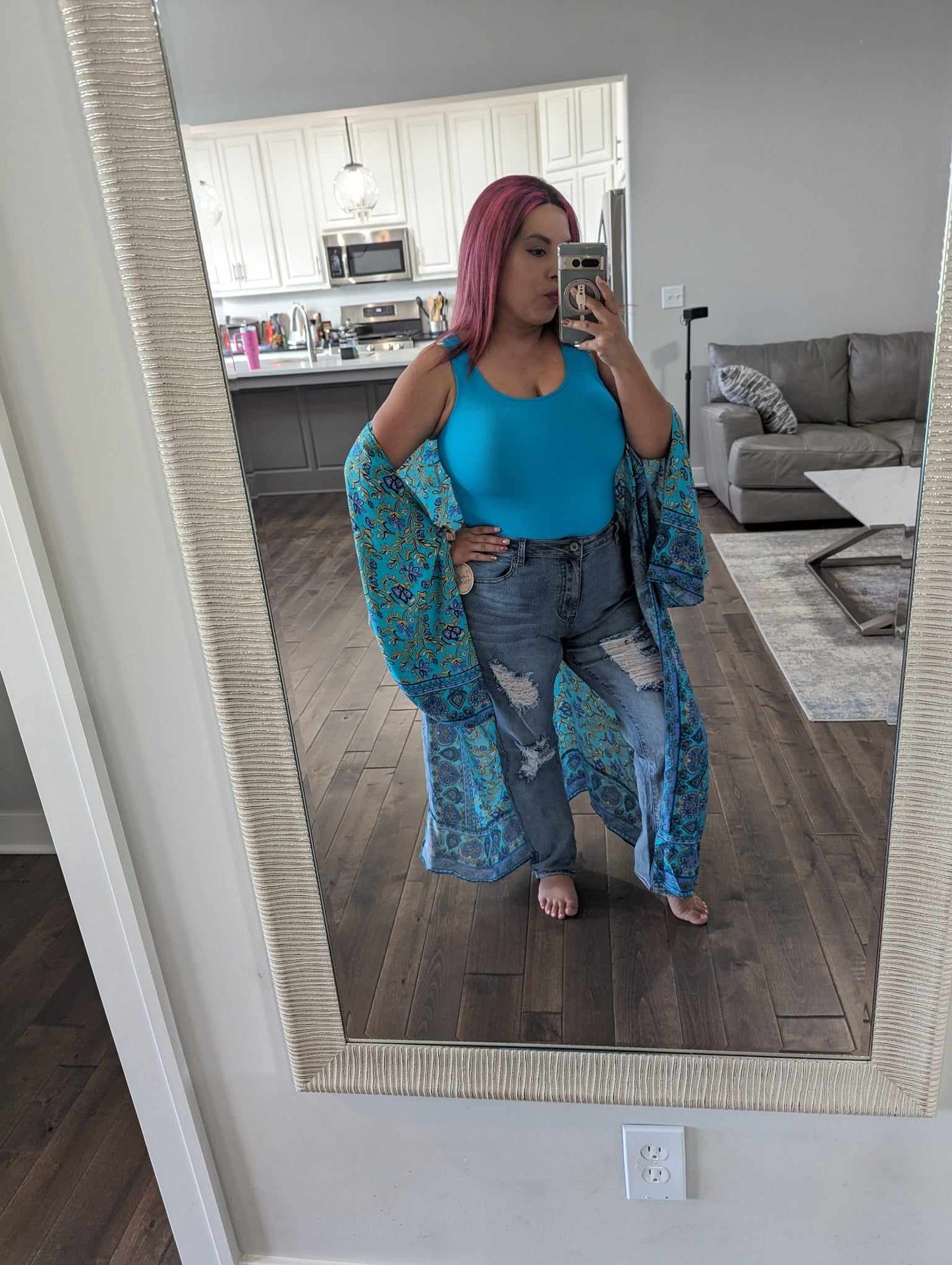 Shaping Tank Turquoise
