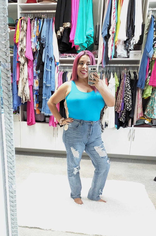 Shaping Tank Turquoise