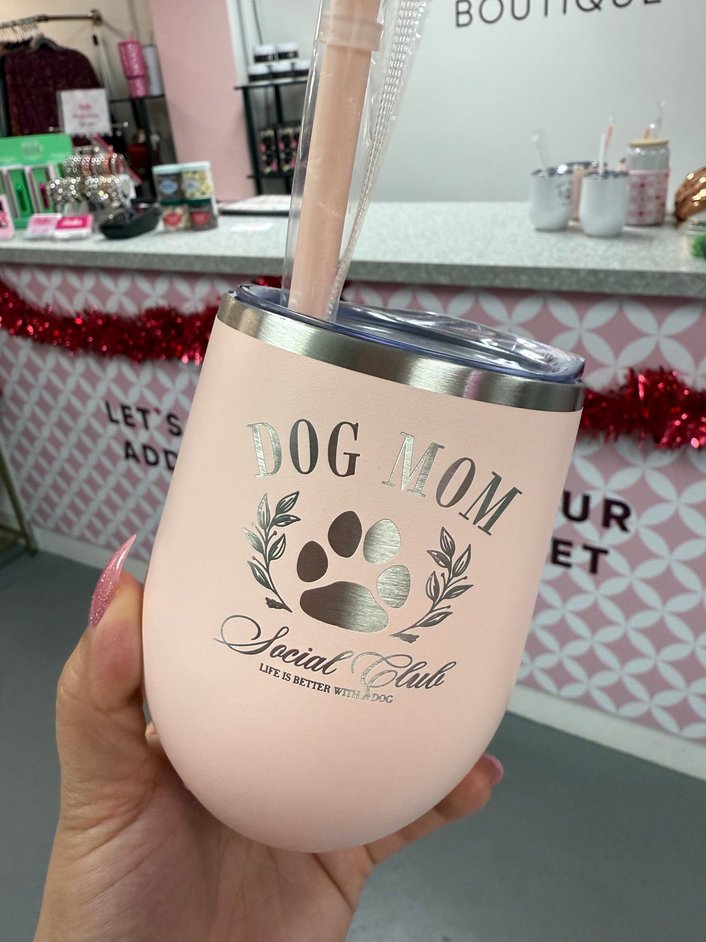 Dog Mom Tumbler