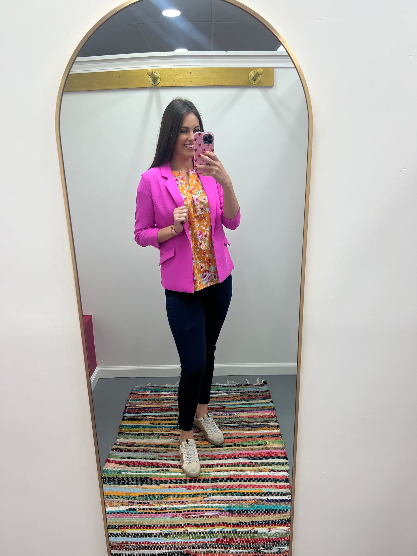 3/4 Sleeve Blazer - Orchid (XS - 3X)