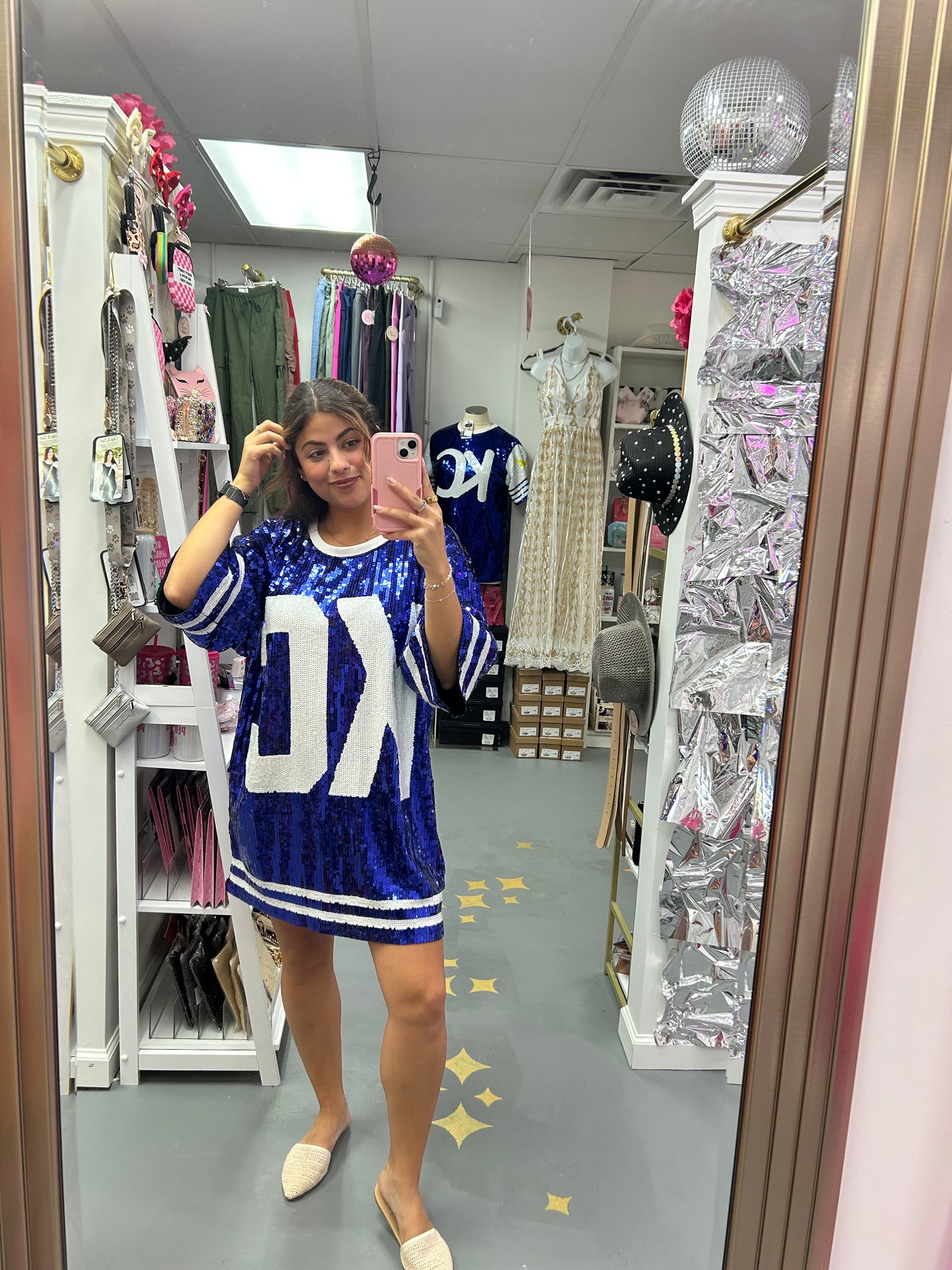 MLB Royals Sequin Dress Style 1