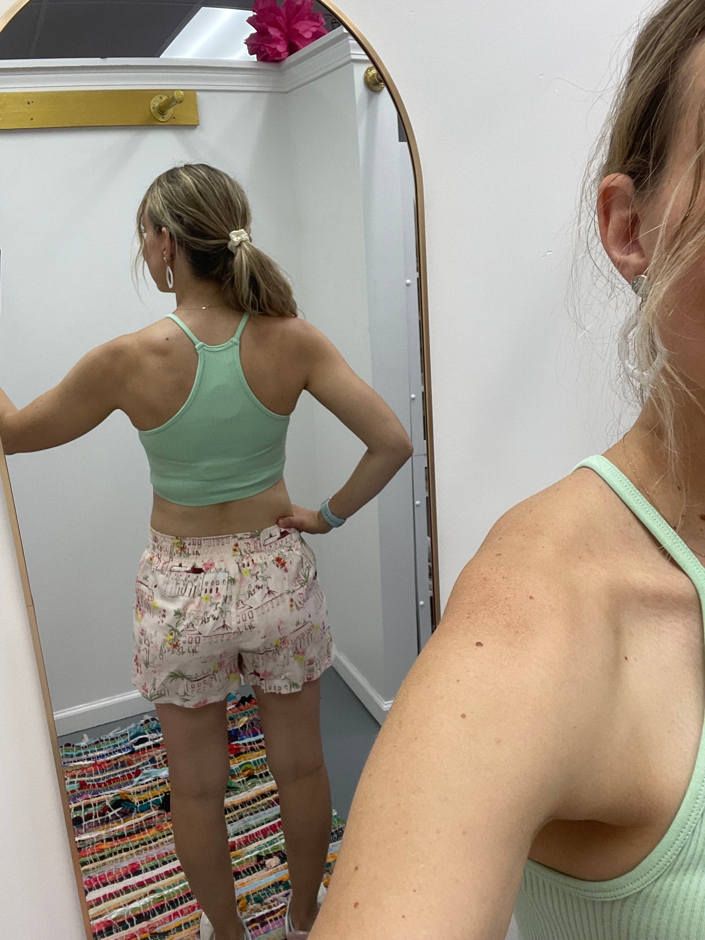 Racerback Cami Lt Green