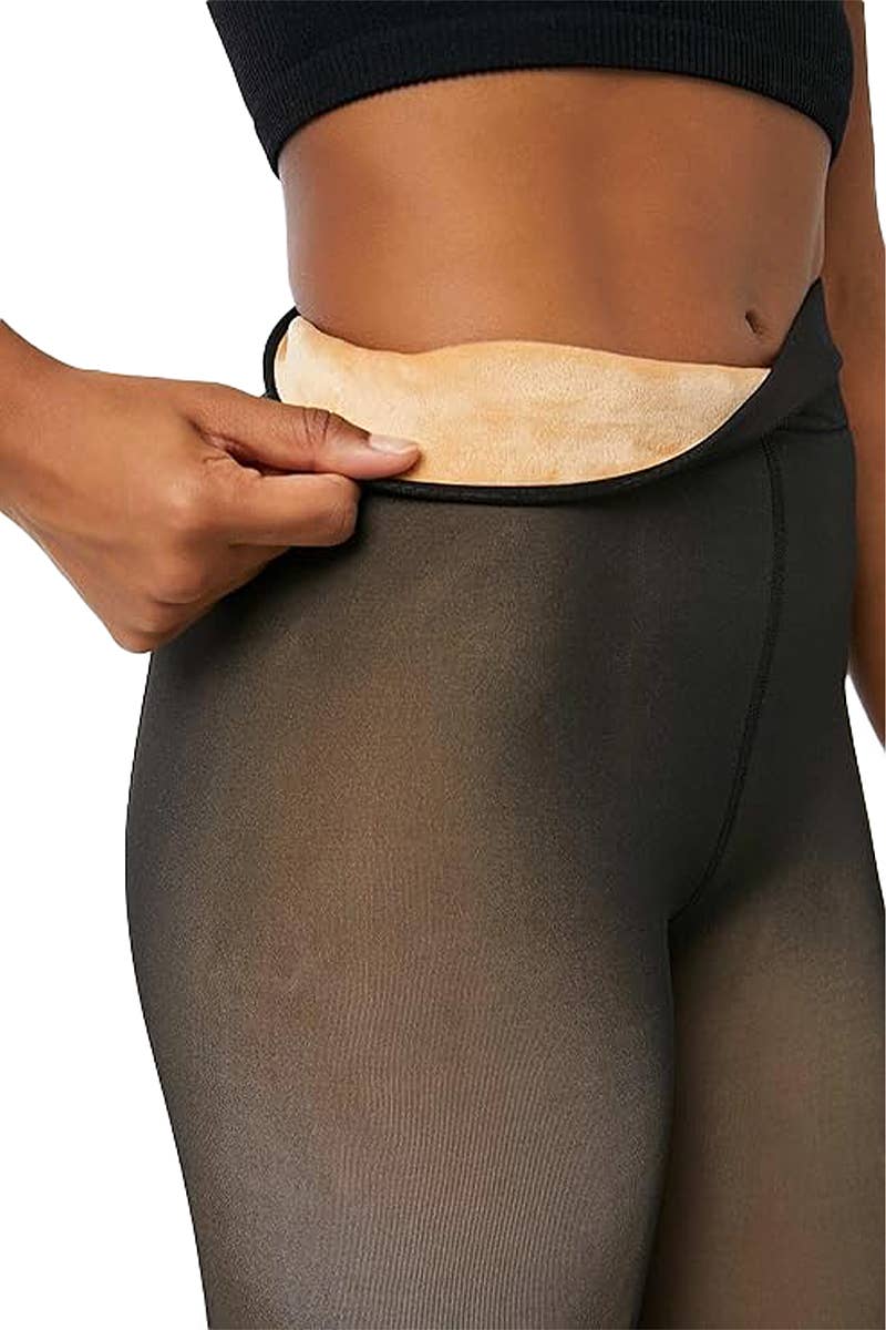 Fleece Lined Pantyhose