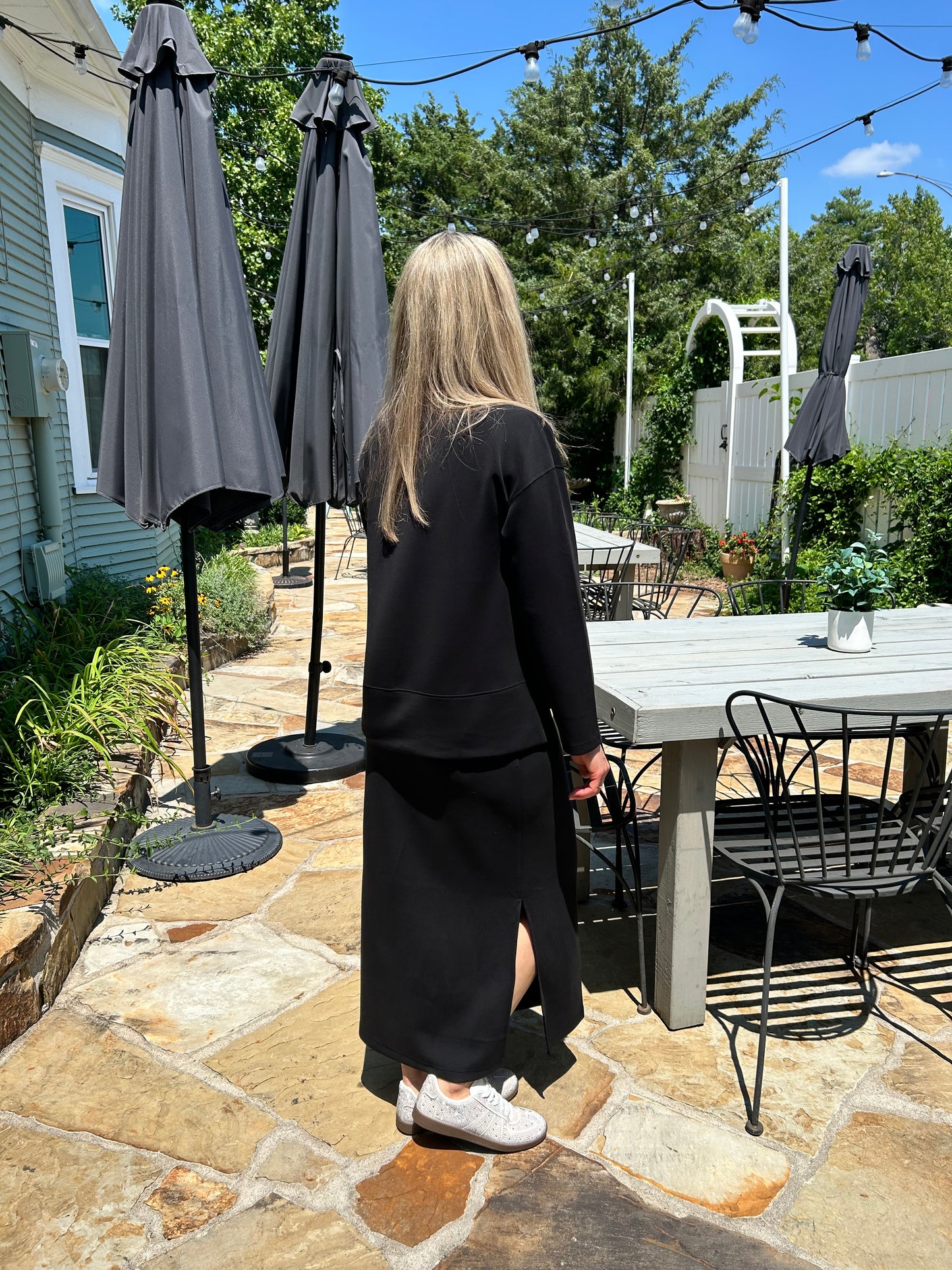 Luxe Sweatshirt Black
