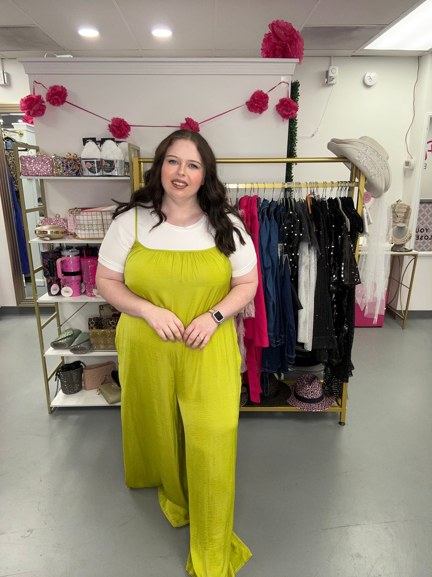 Curvy Jumpsuit Pistachio