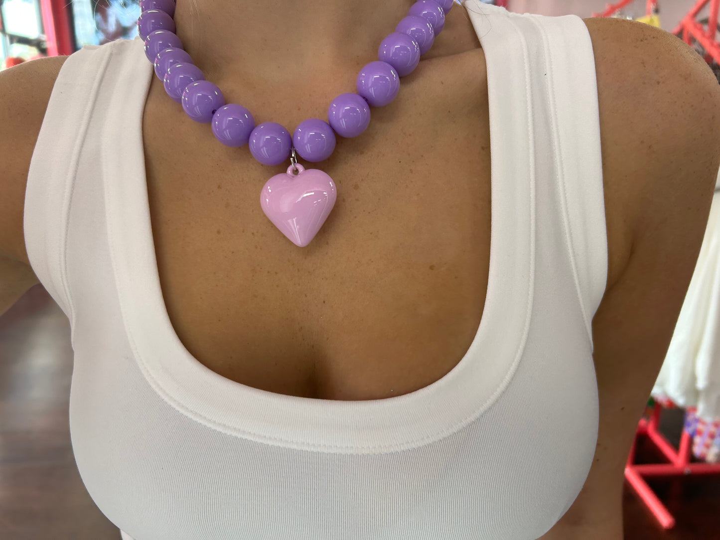 Sweetheart beaded Necklace