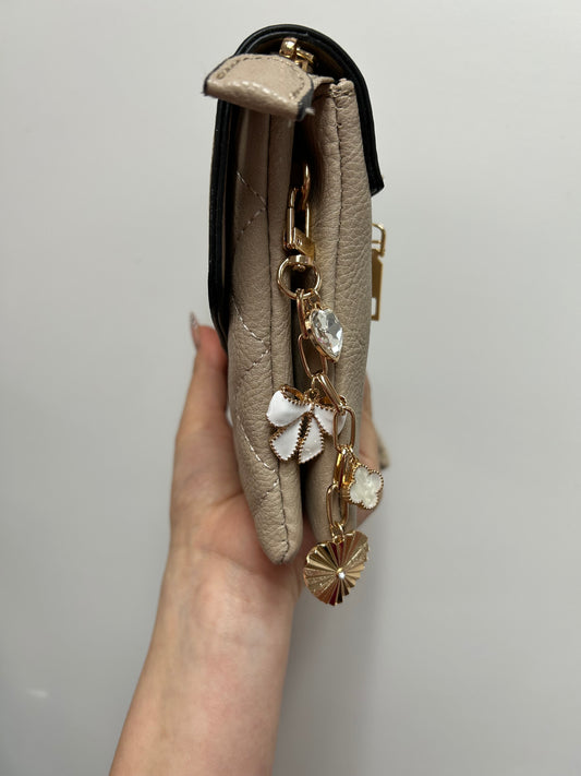 Bag Charms White Bow