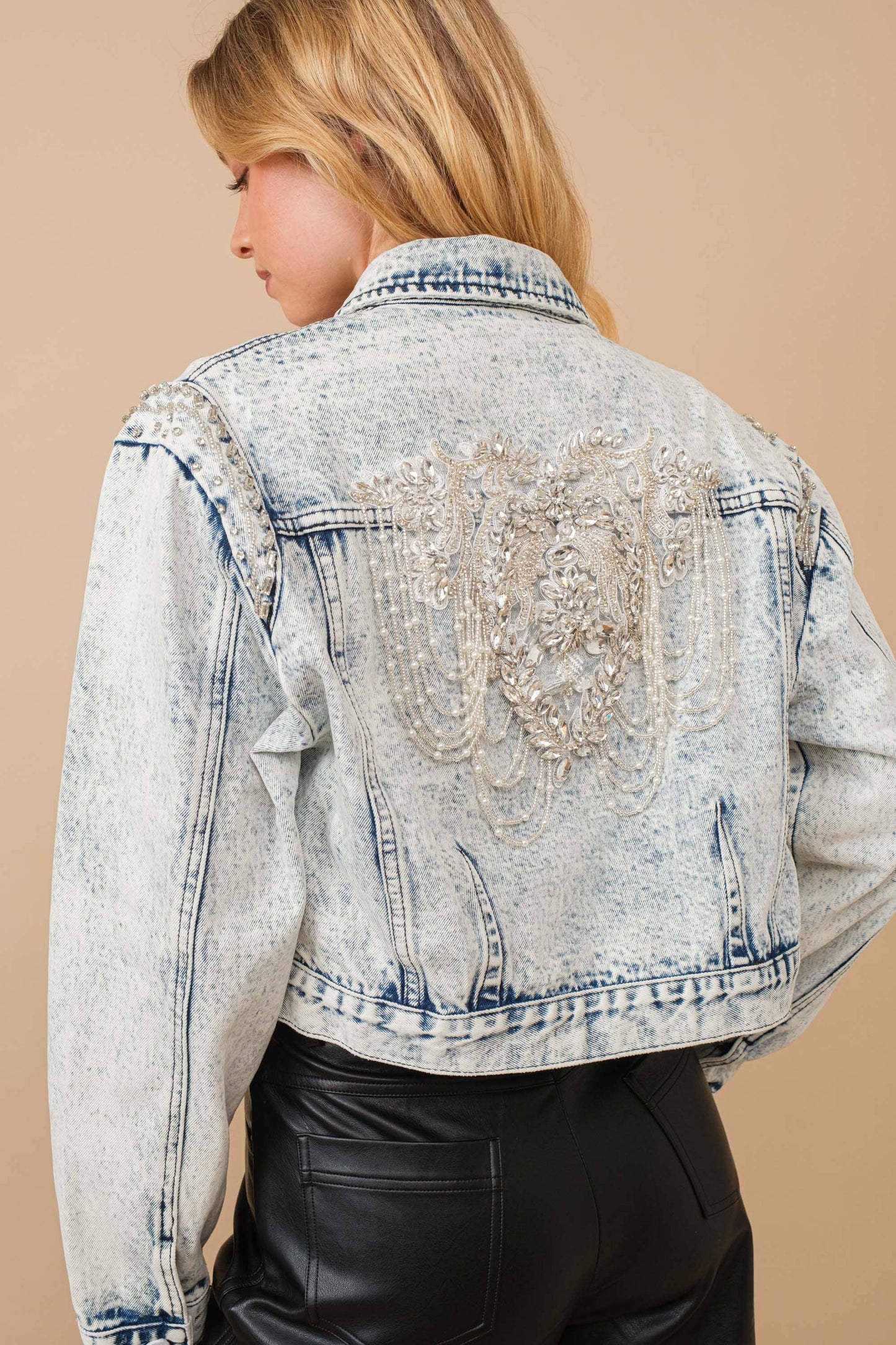 Embellished Denim Jacket