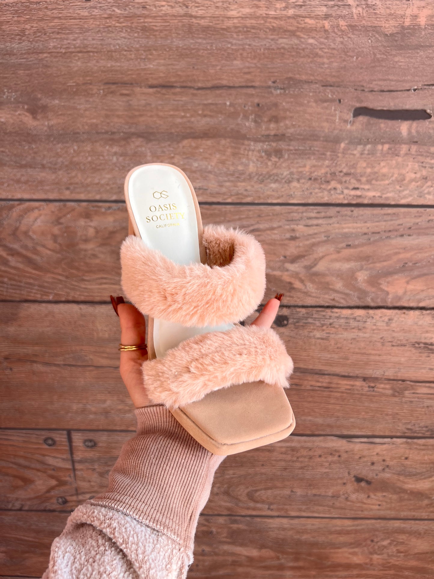 Fuzzy Platform Party Heel