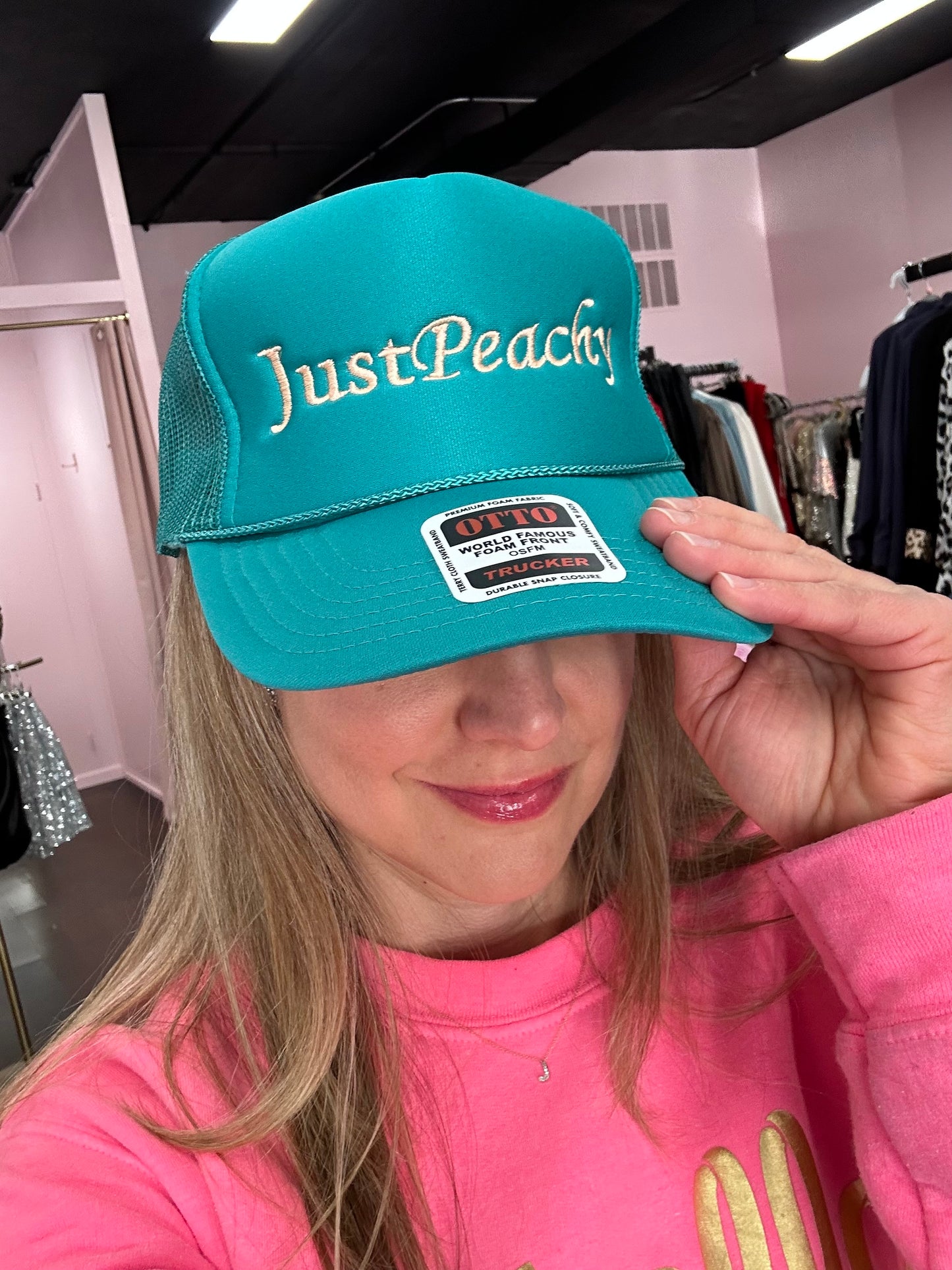 Peachy Trucker Hat