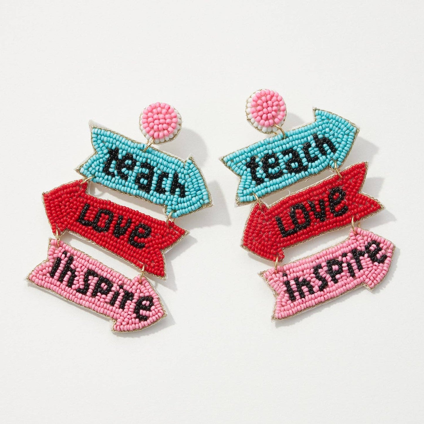 Teach Love Inspire Earrings