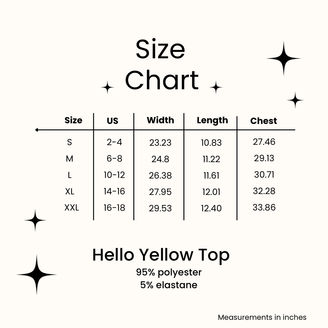 Hello Yellow Top