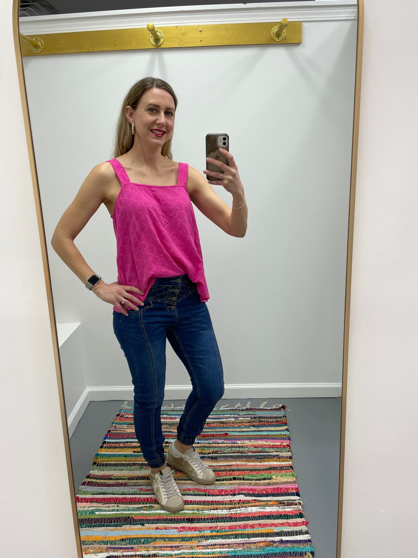 Square Neck Flowy Tank