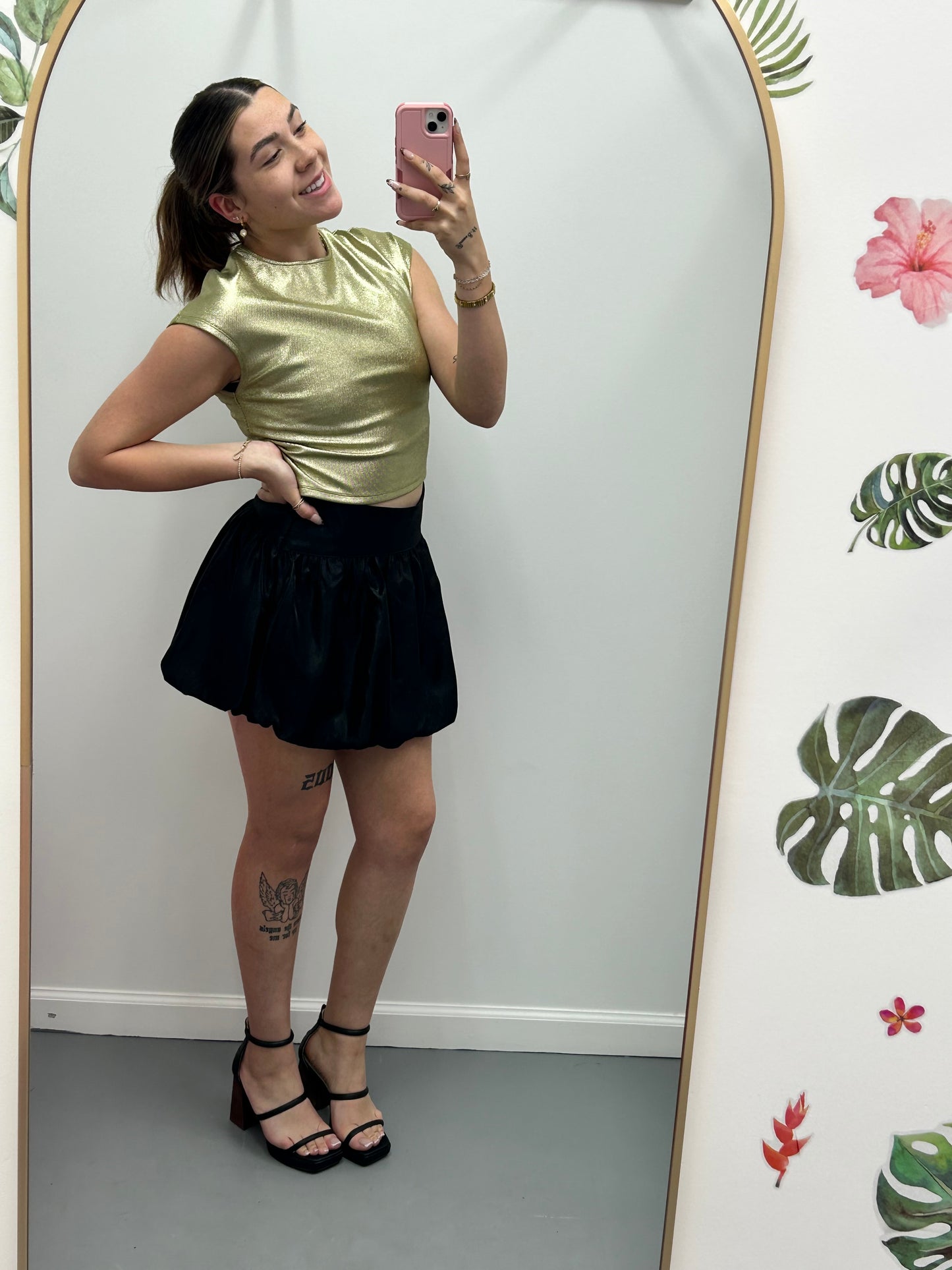 Glow Getter Top Matcha