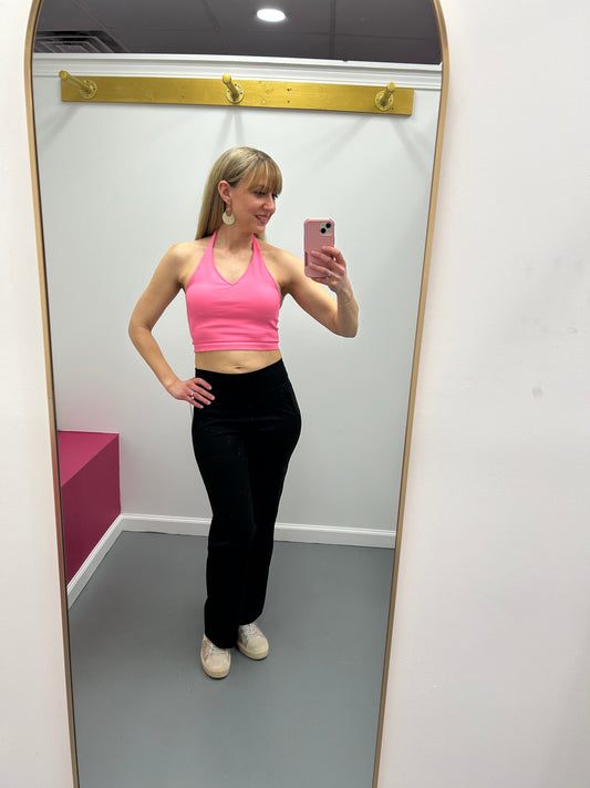 Straight Leg Butter Leggings Black