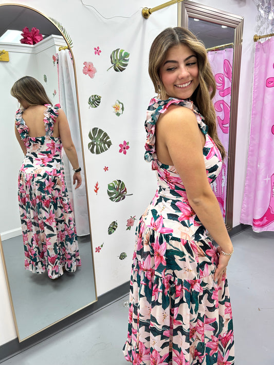 Swim Set Floral Romance