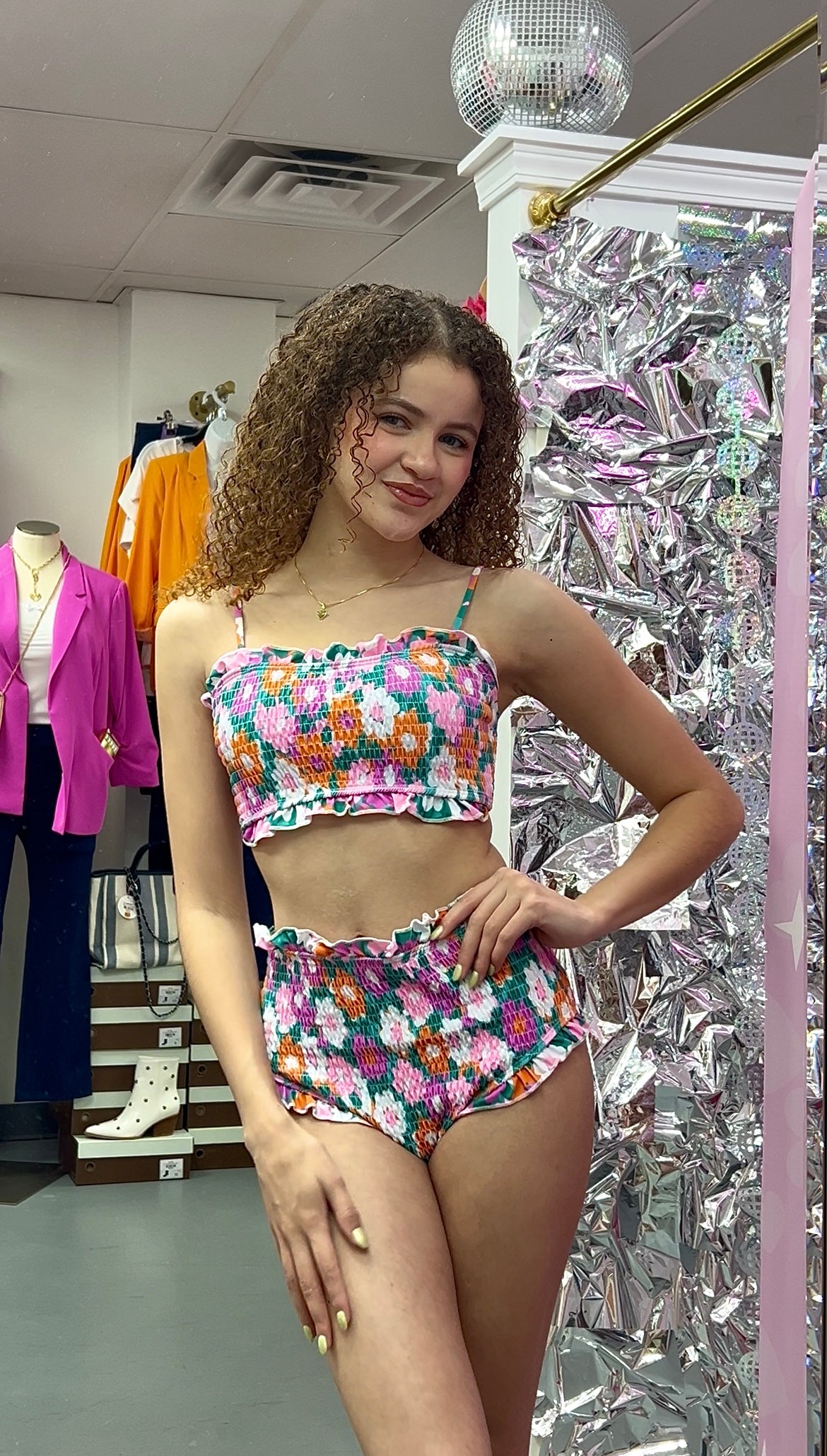 Swim Set Floral Blooms Set