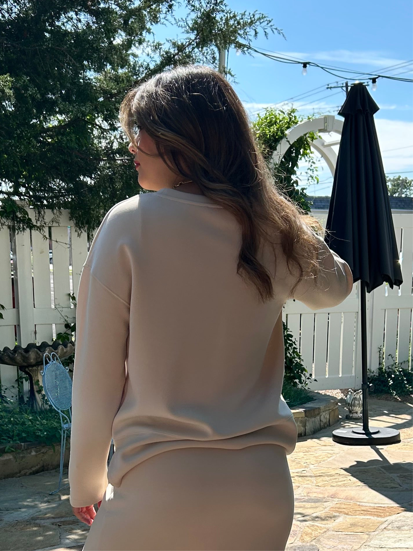 Luxe Sweatshirt Cream