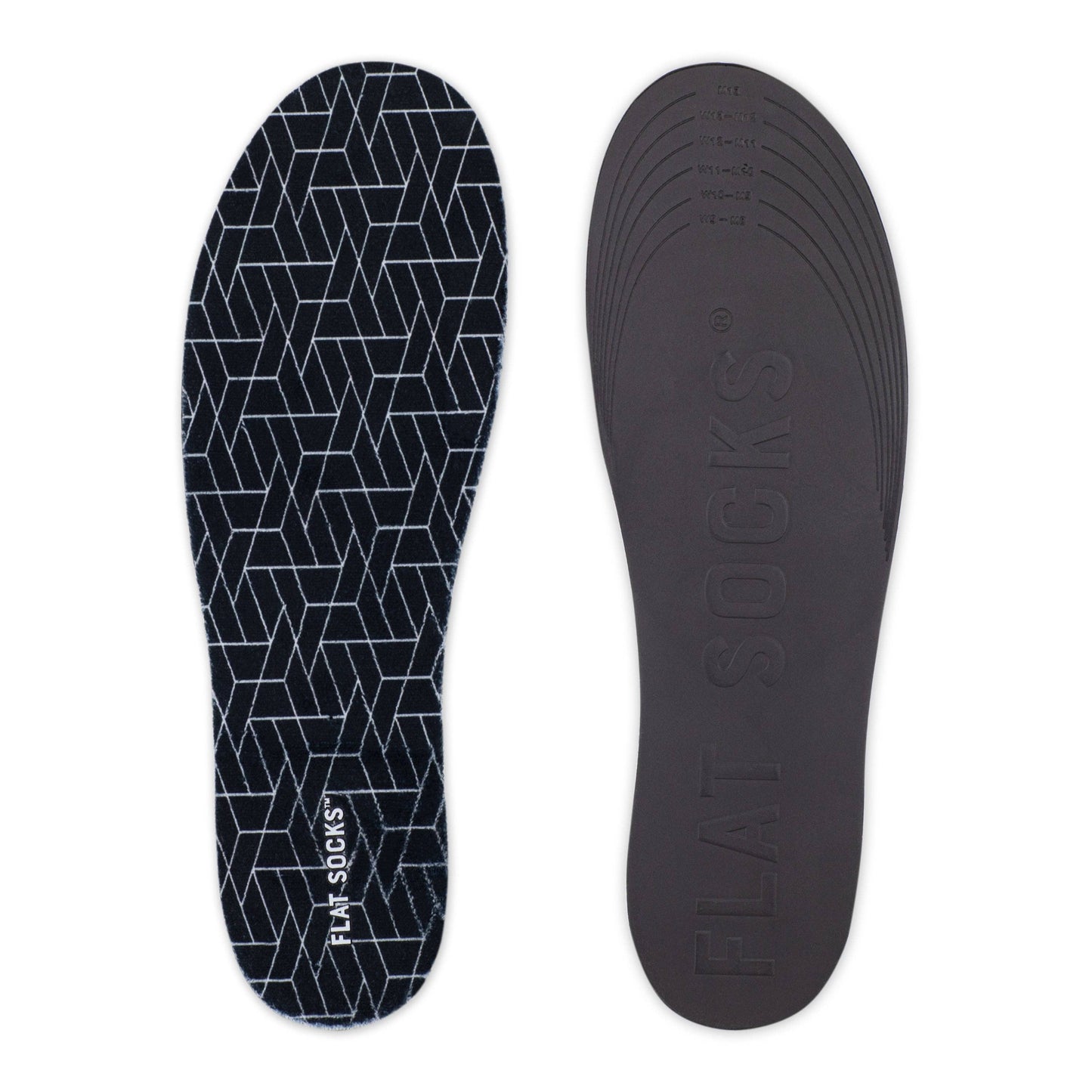Flat Socks Black