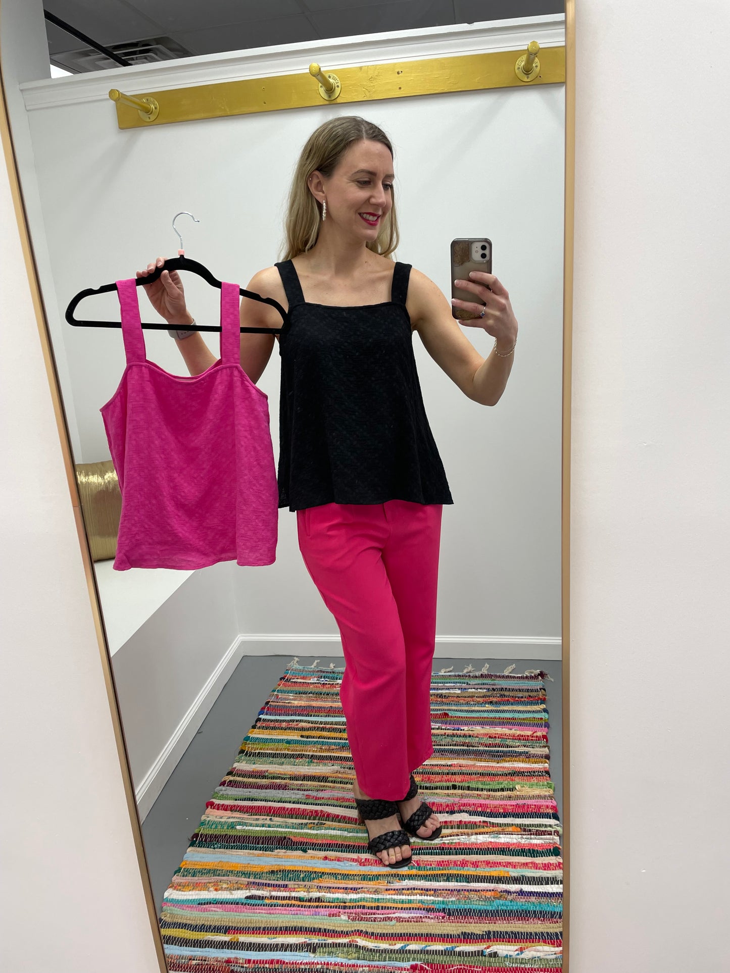Square Neck Flowy Tank
