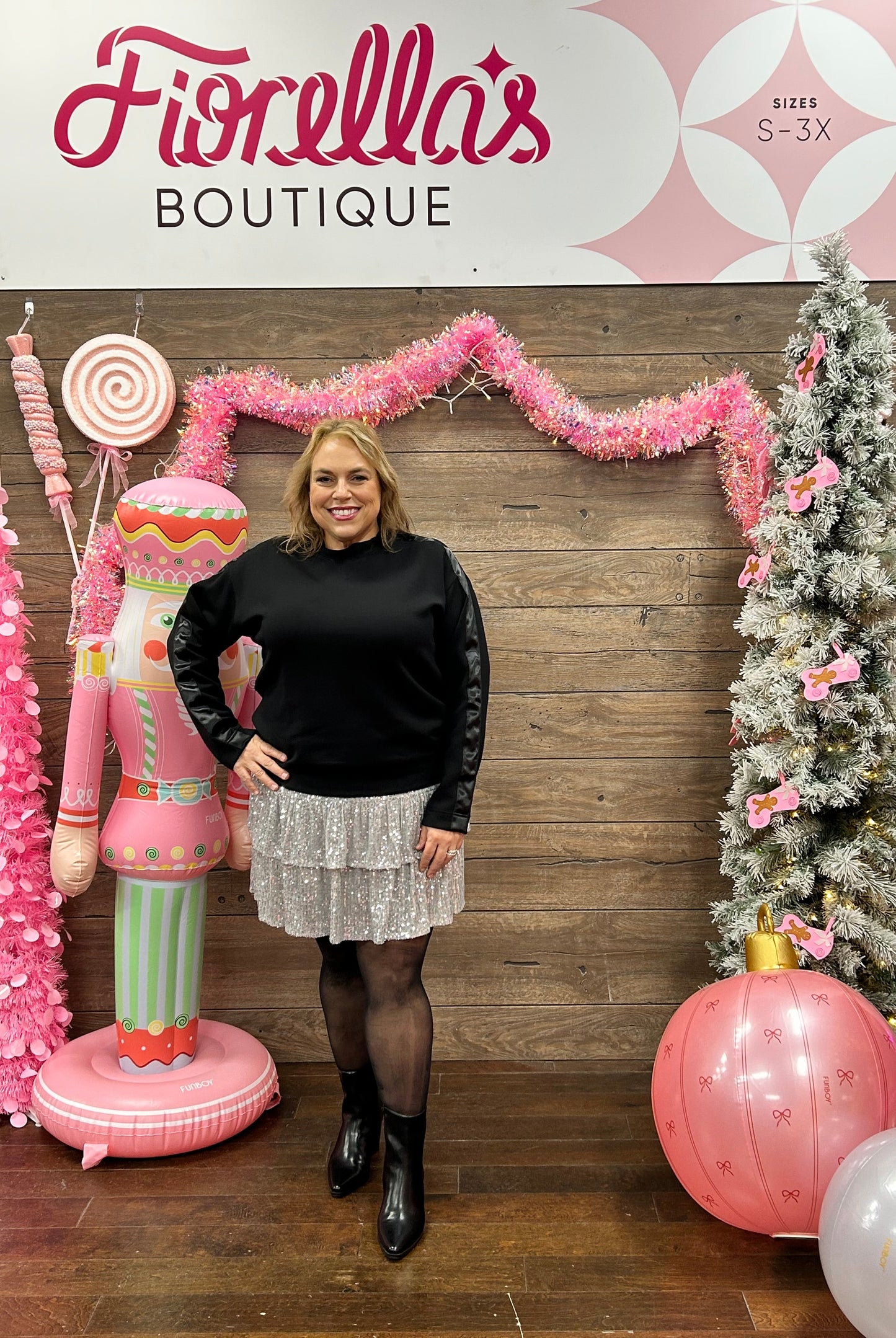 Curvy Modal Sweatshirt Satin Detail Mocha