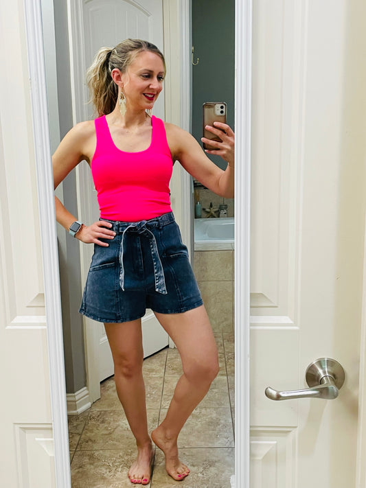 Shaping Tank Hot Pink