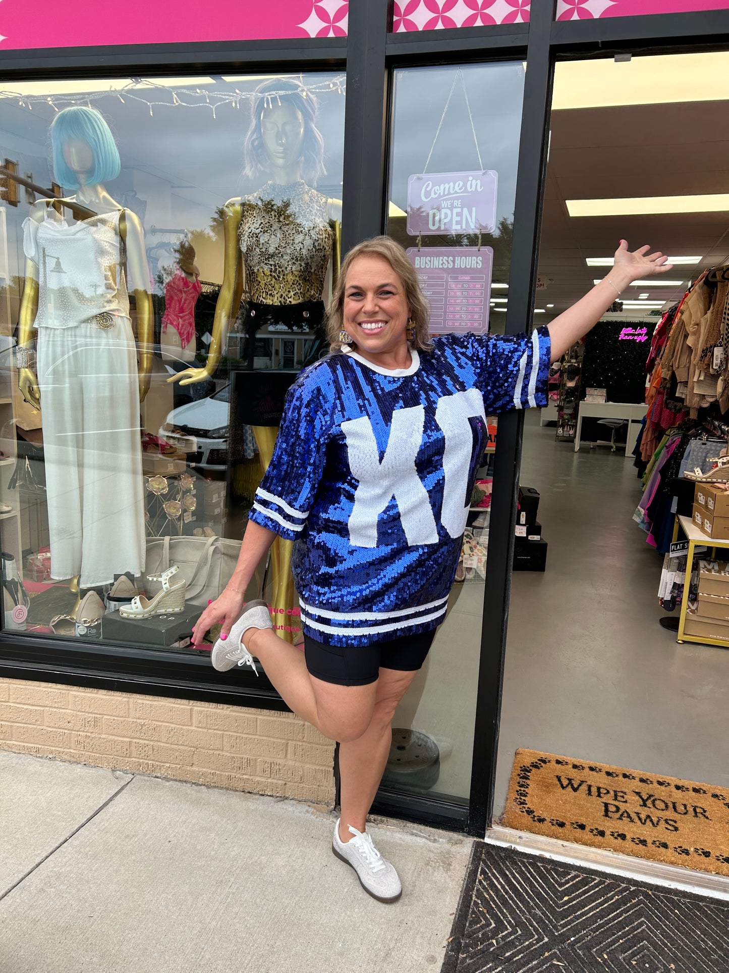 MLB Royals Sequin Dress Style 1