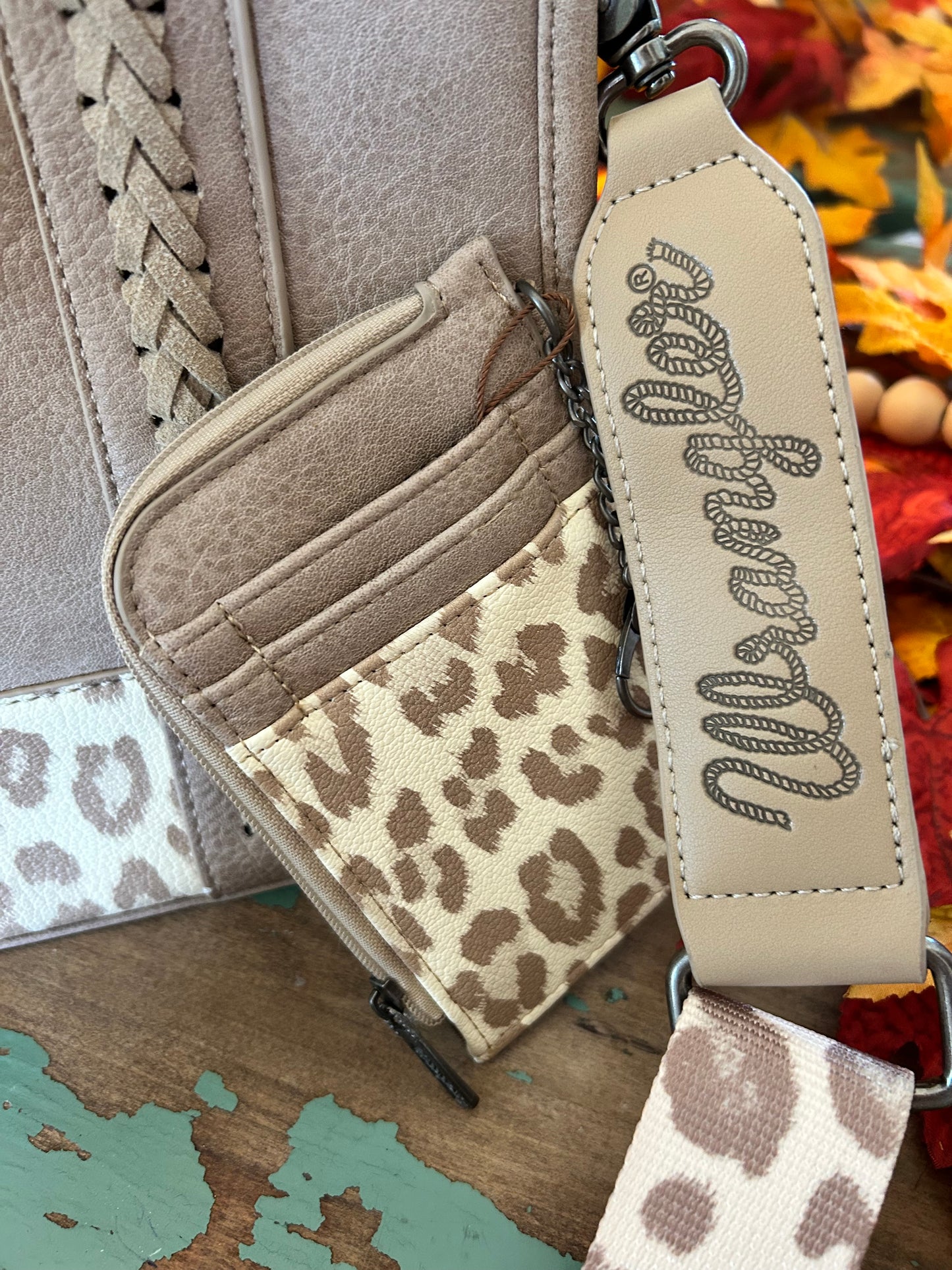 The Wildway Tote – Leopard Latte