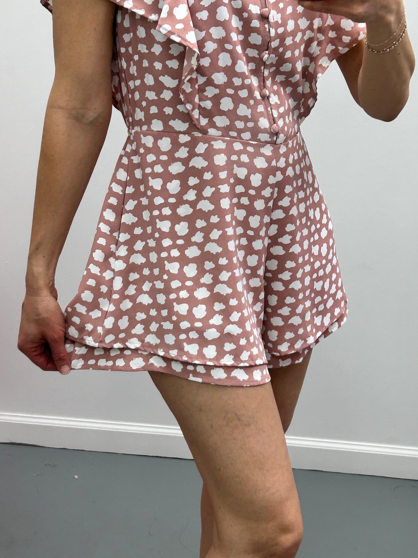 Cloud Romper Blush