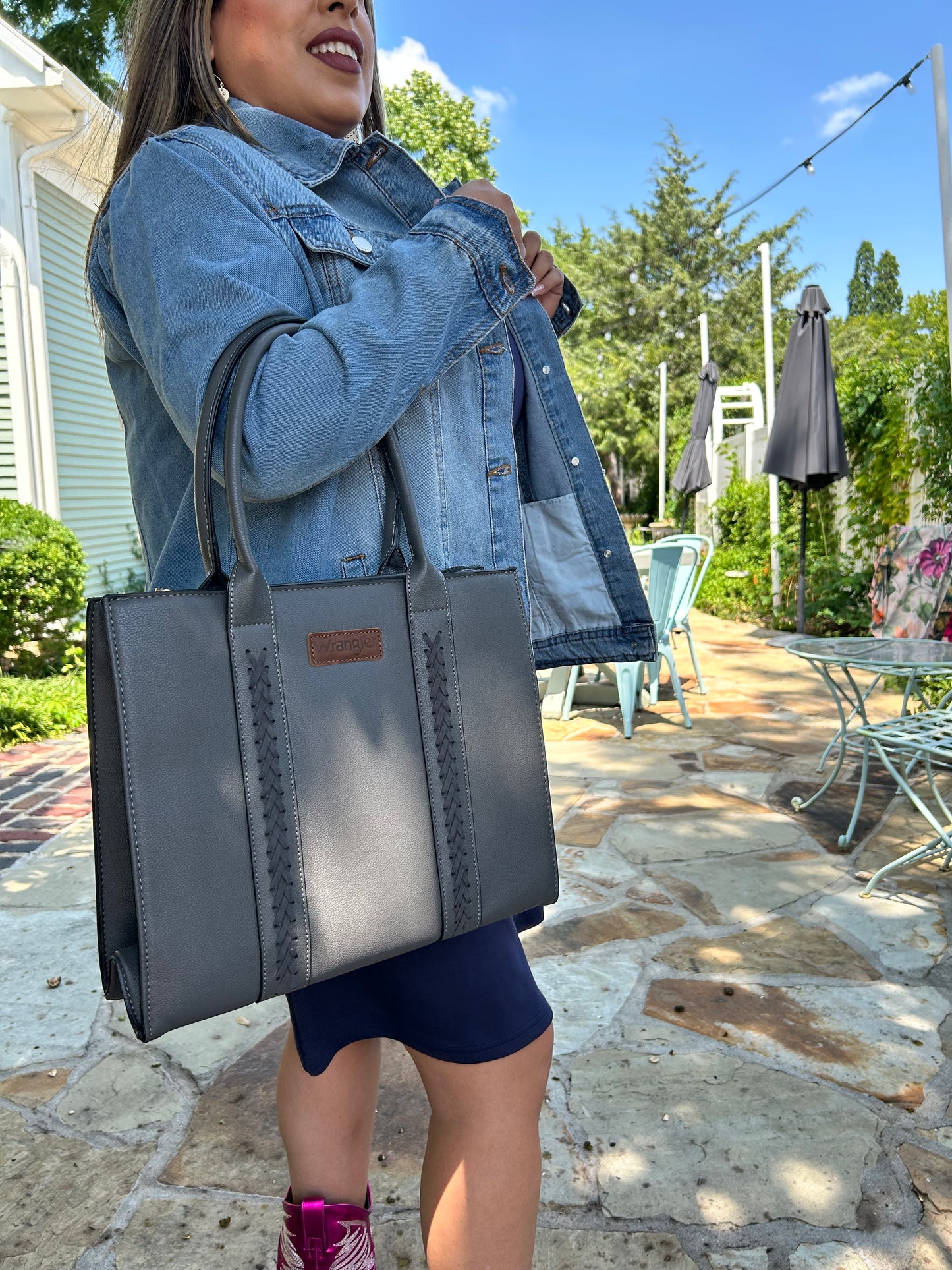 The Weekday Tote – Large Charcoal