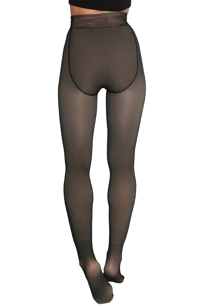 Fleece Lined Pantyhose
