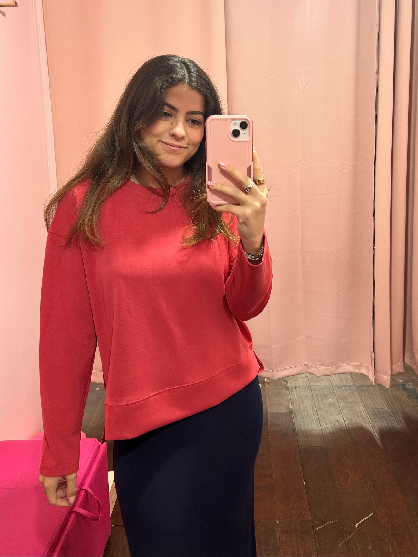 Luxe Sweatshirt Rose