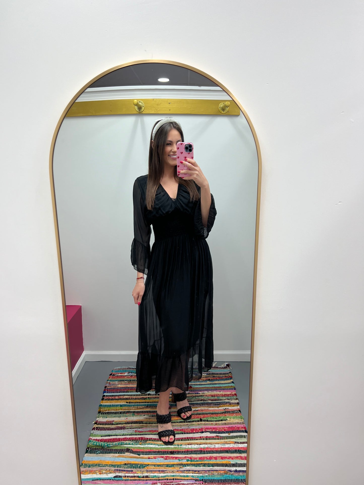 Princess Dress Silk Solid Italy