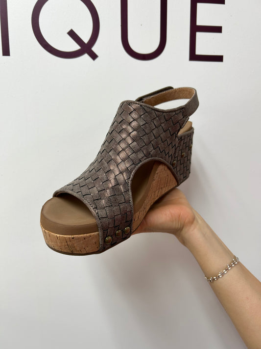 The Bronze Babe Wedge