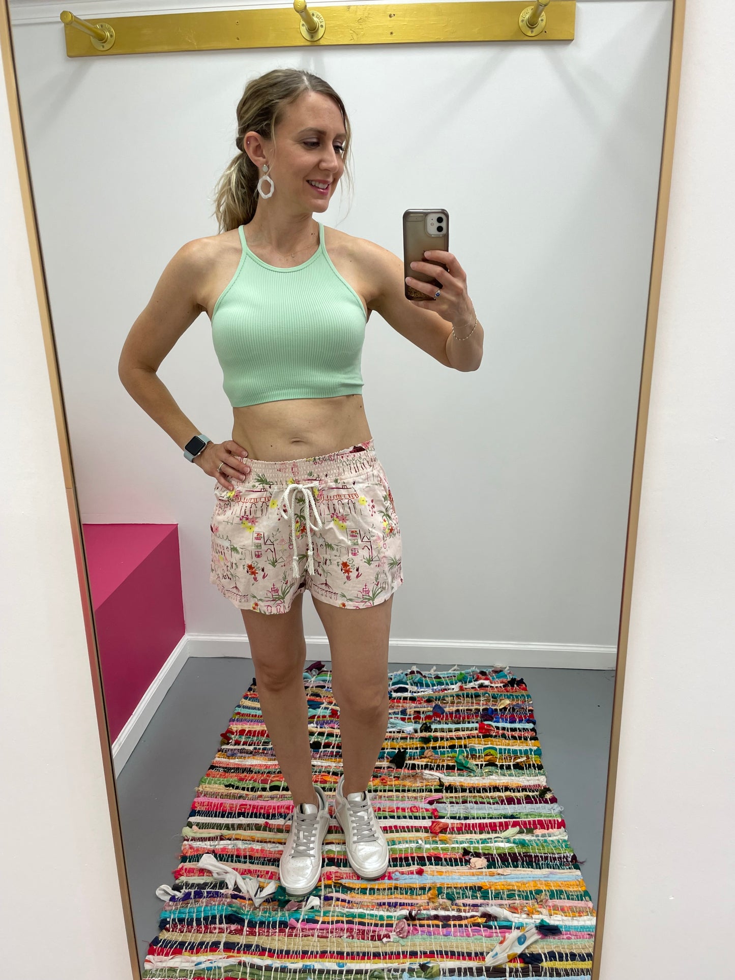 Racerback Cami Lt Green