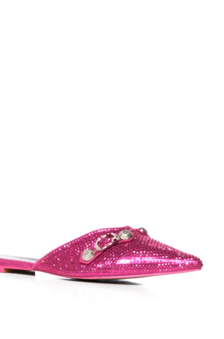 Pink Sparkle Mule