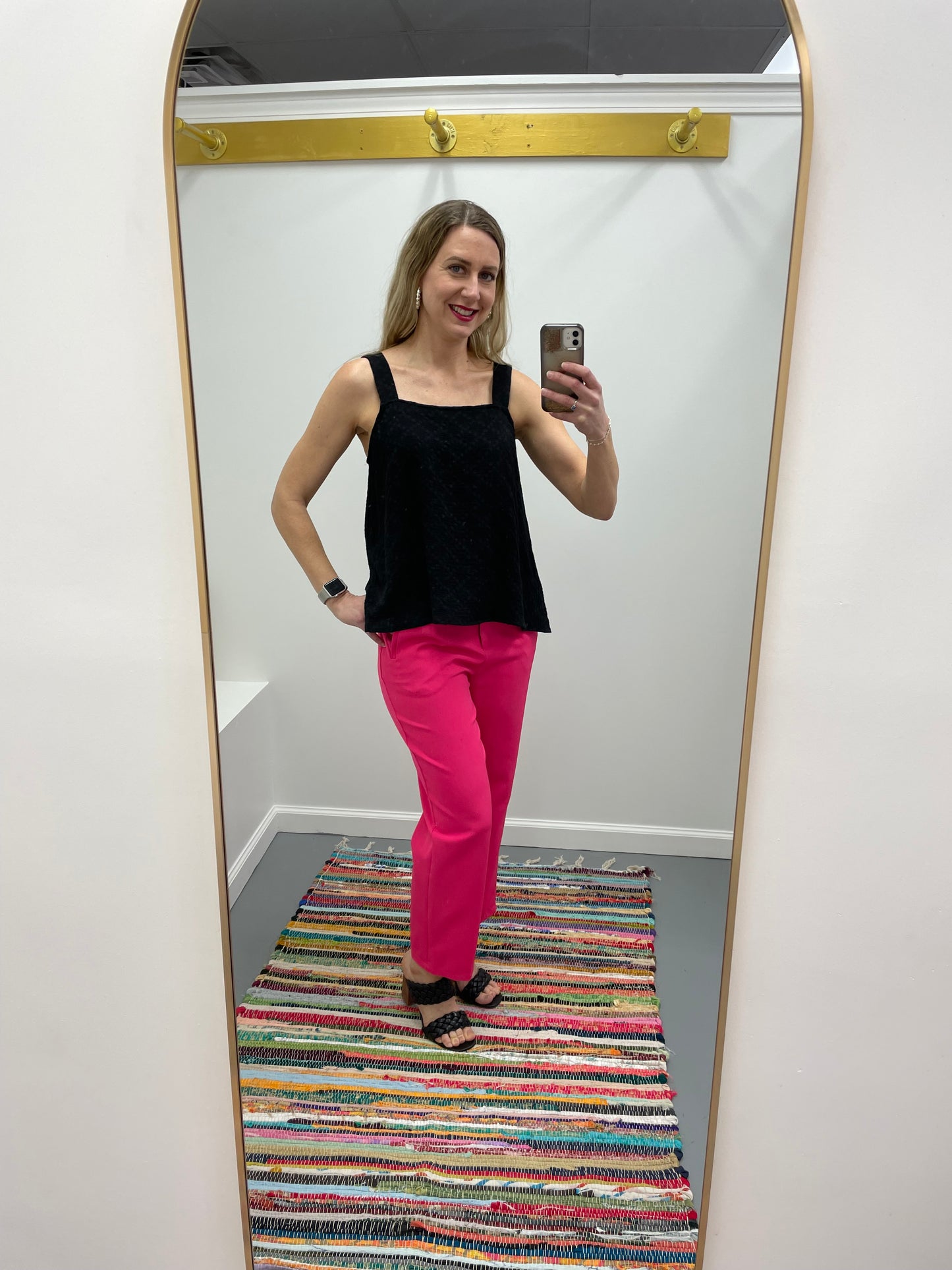 Square Neck Flowy Tank