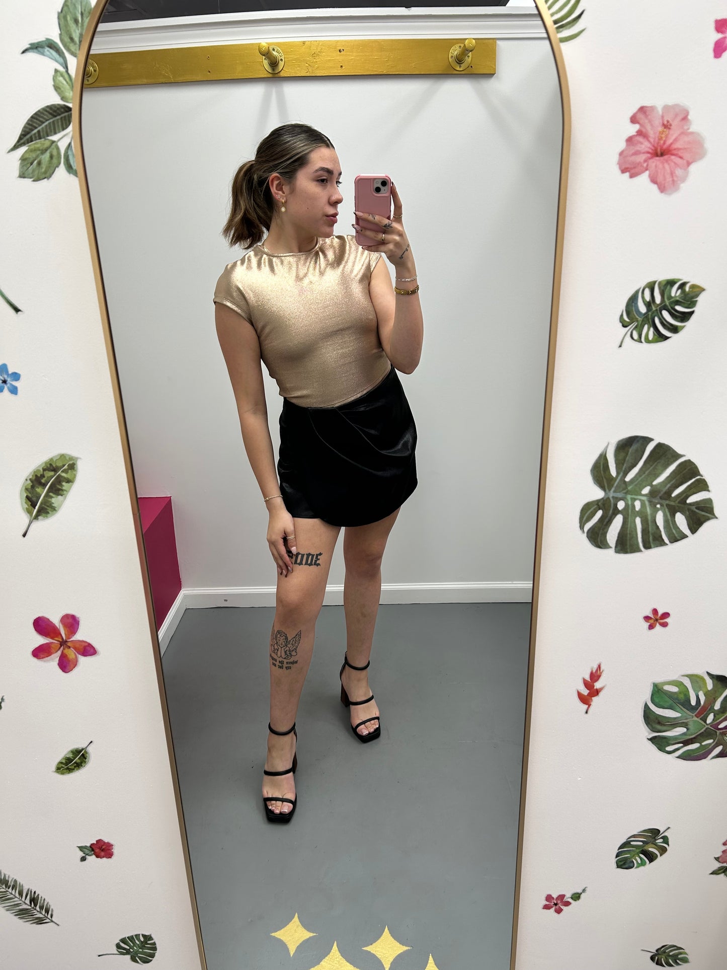 Glow Getter Top Rose Gold