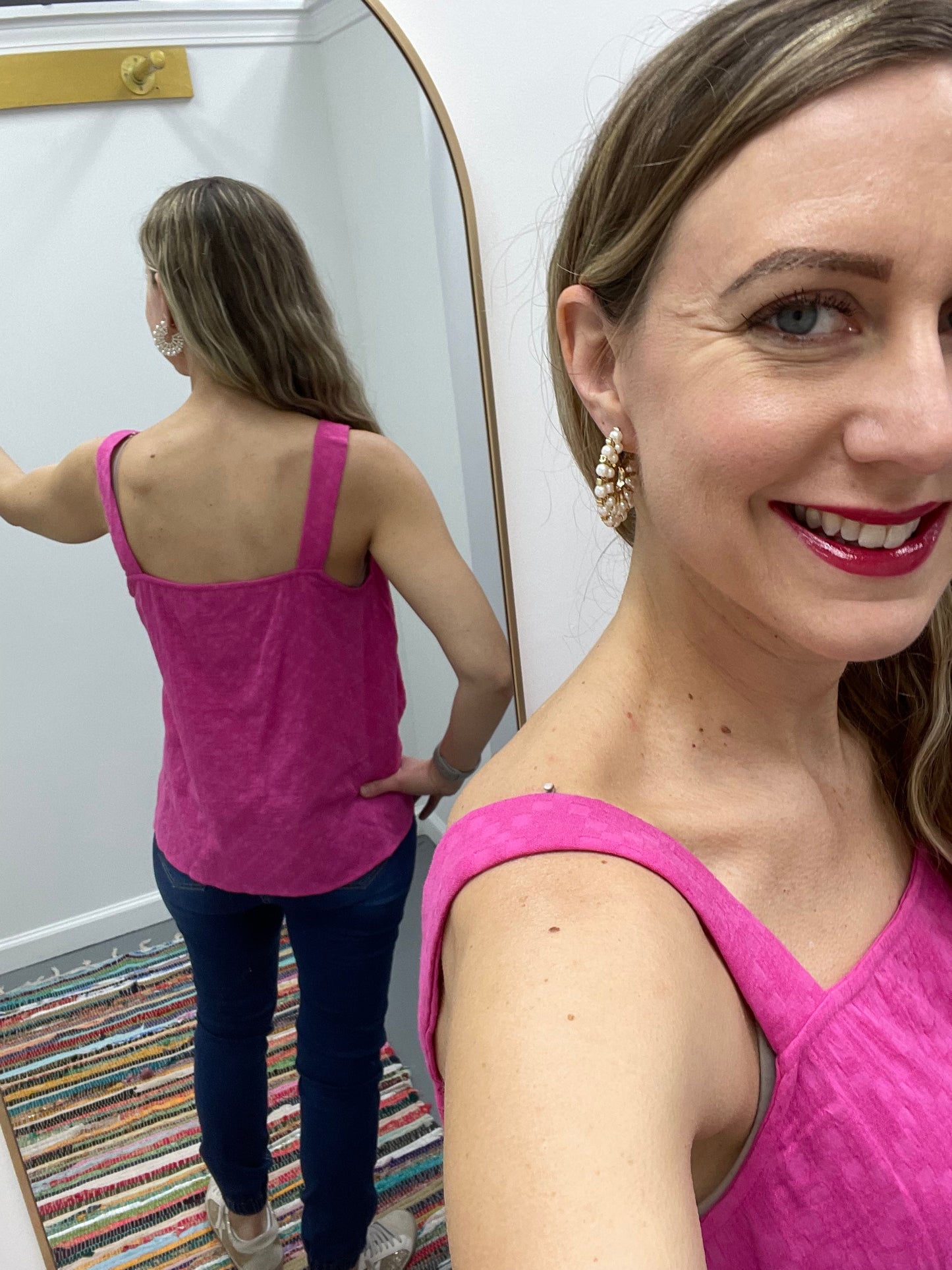 Square Neck Flowy Tank